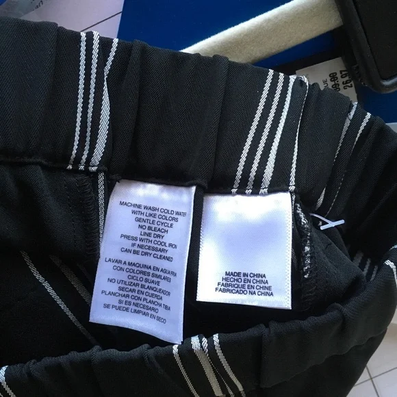 Rachel Roy Striped Joggers - Picture 8 of 8